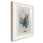 Sunday Best Hen - Premium Framed Print - Distressed Barnwood Frame - Ready to Hang