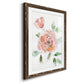 Rose Contour - Barnwood Framed Art Print