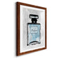 Blue Wash Perfume - Premium Framed Print - Distressed Barnwood Frame - Ready to Hang