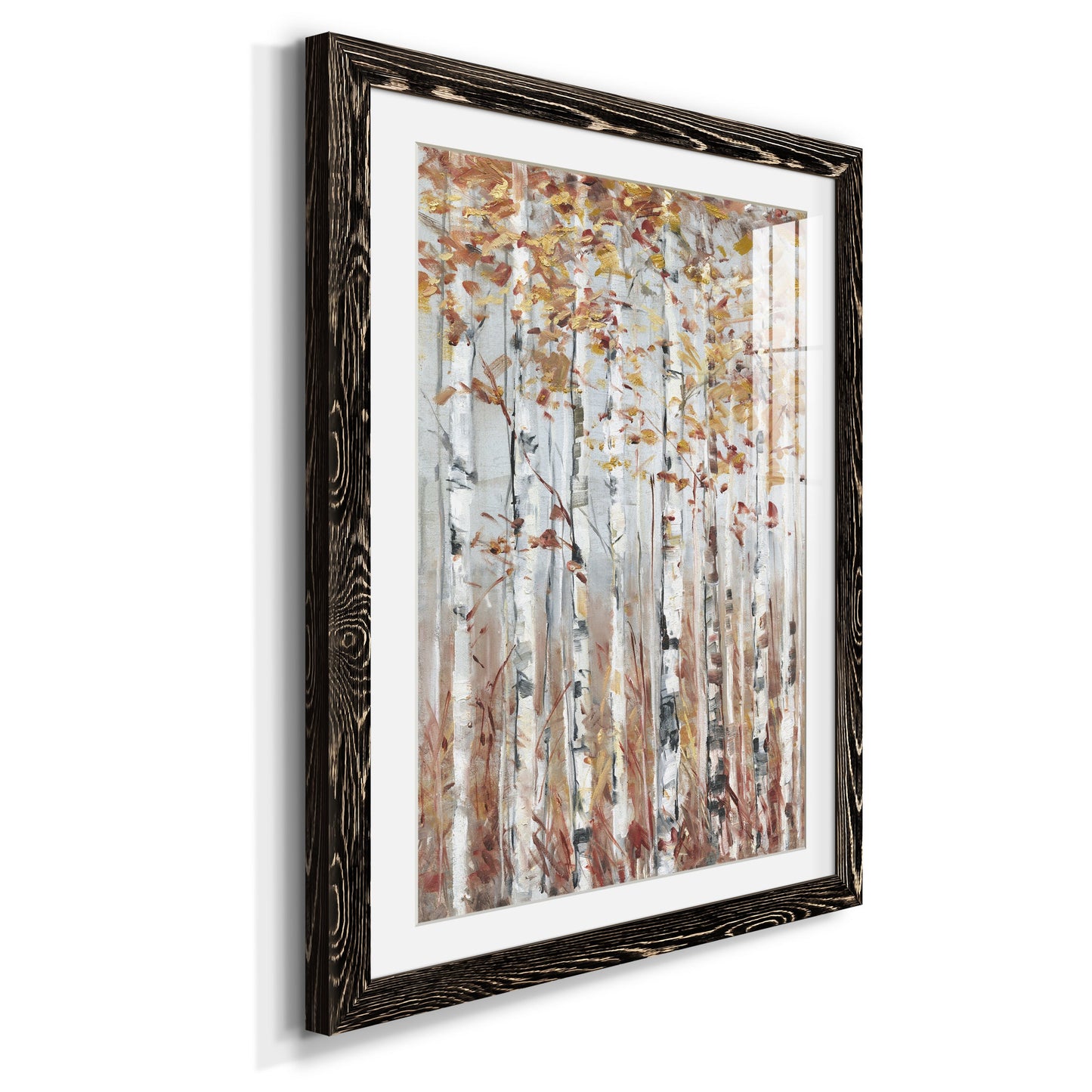 Copper Forest - Premium Framed Print - Distressed Barnwood Frame - Ready to Hang