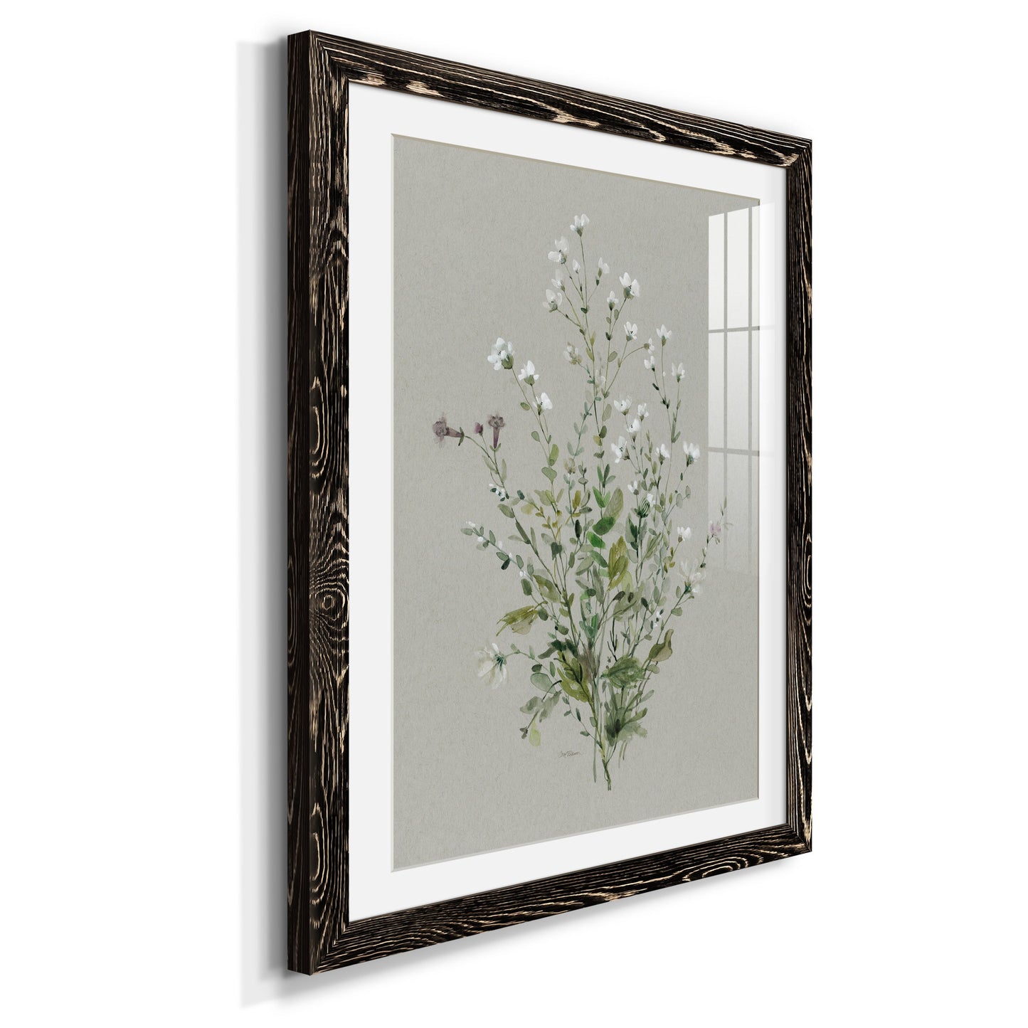 Bouquet of Grace I - Premium Framed Print - Distressed Barnwood Frame - Ready to Hang