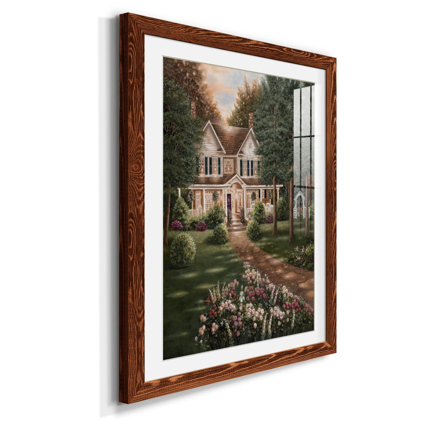 Carolina Evening I - Premium Framed Print - Distressed Barnwood Frame - Ready to Hang