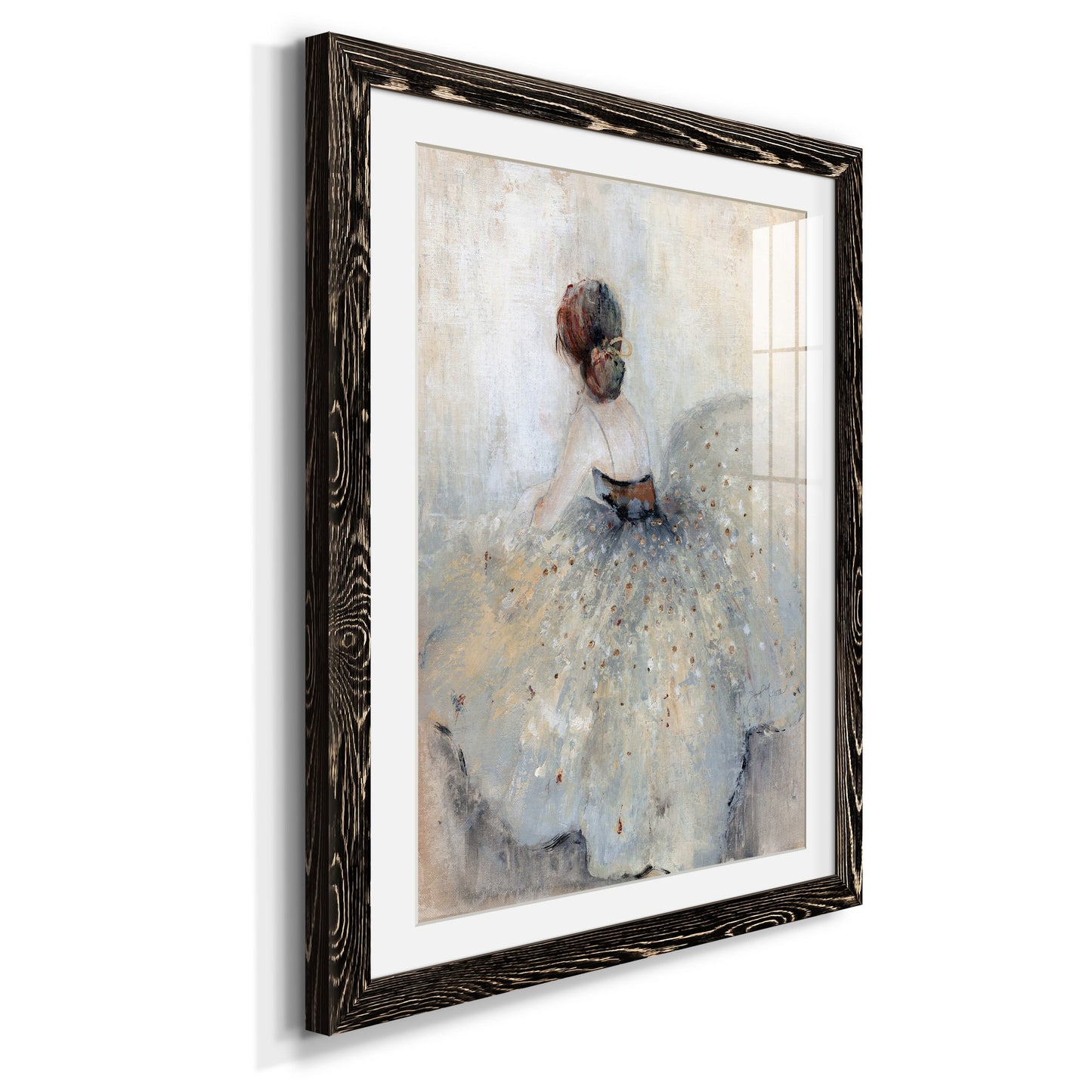 At A Glance - Premium Framed Print - Distressed Barnwood Frame - Ready to Hang