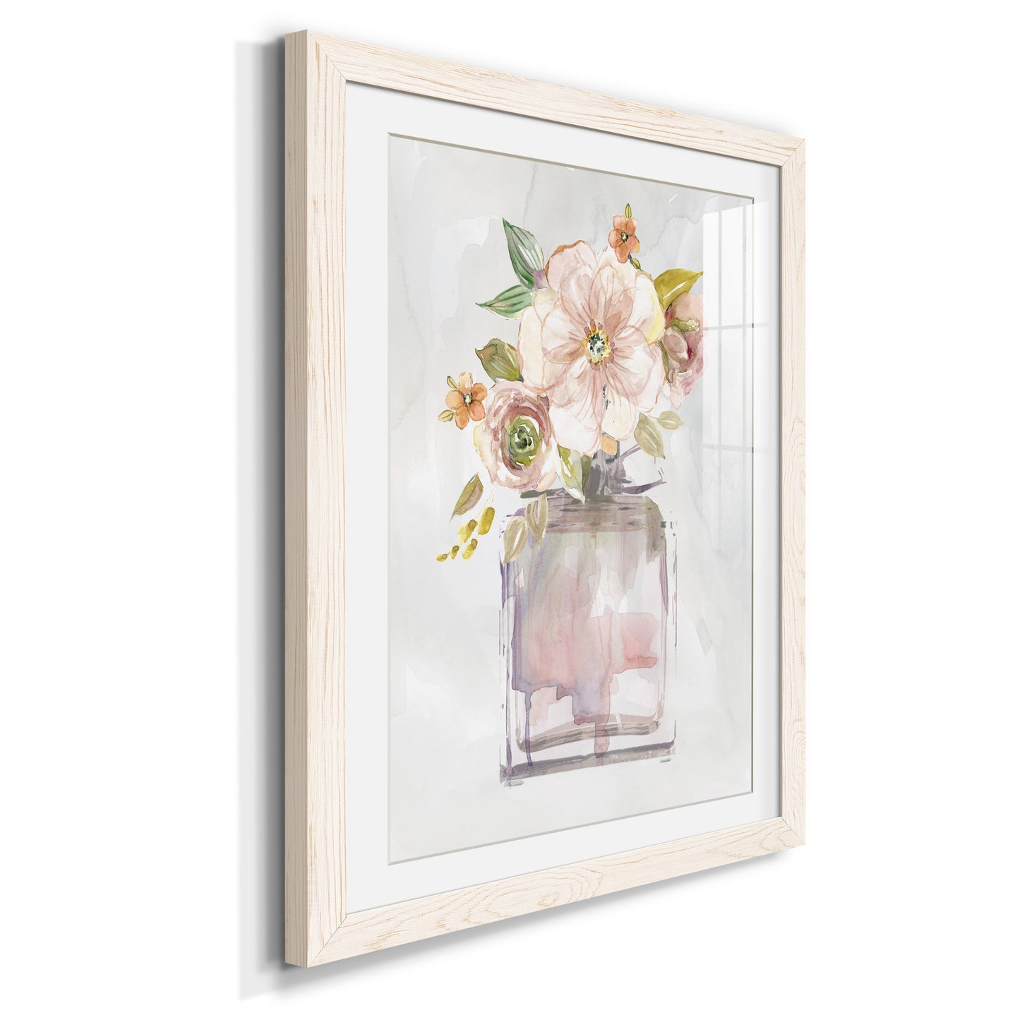 Mini Bouquet I - Premium Framed Print - Distressed Barnwood Frame - Ready to Hang