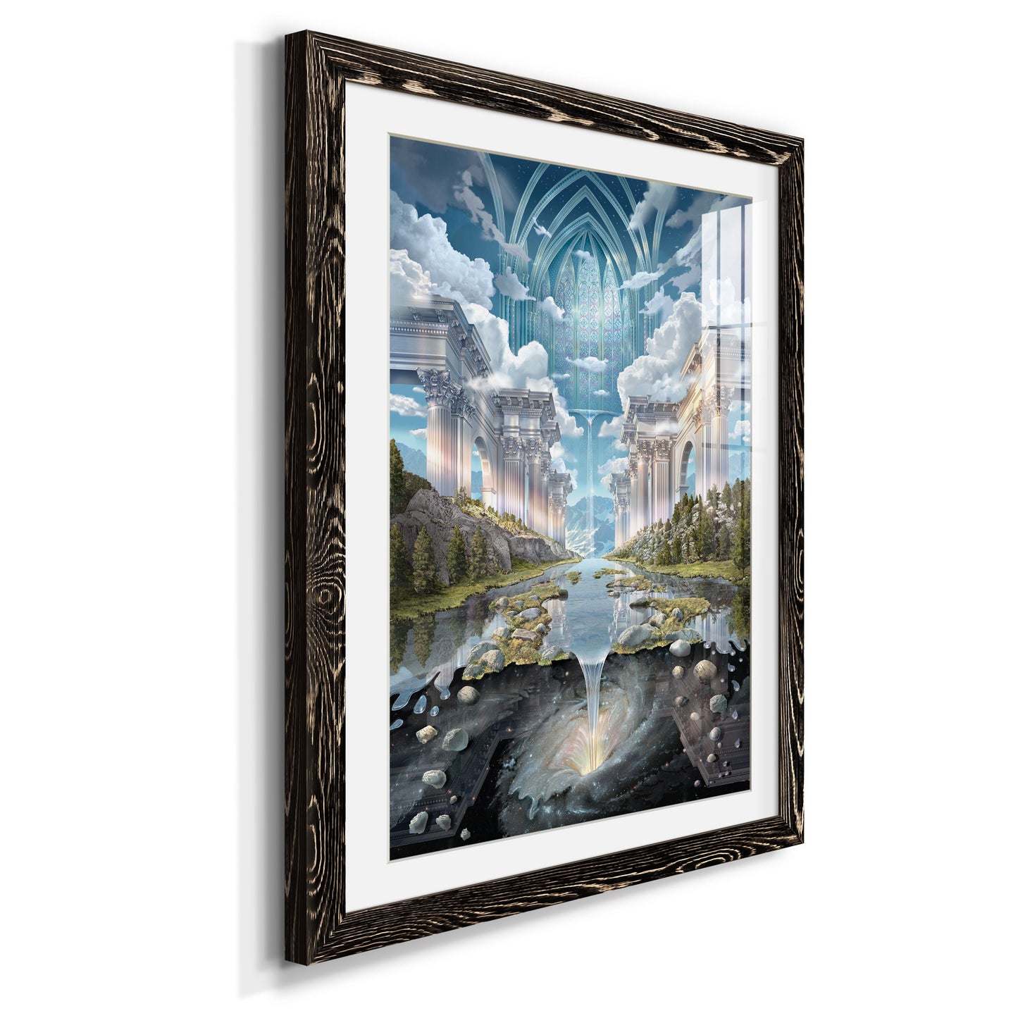 Genesis II - Premium Framed Print - Distressed Barnwood Frame - Ready to Hang