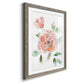 Rose Contour - Barnwood Framed Art Print