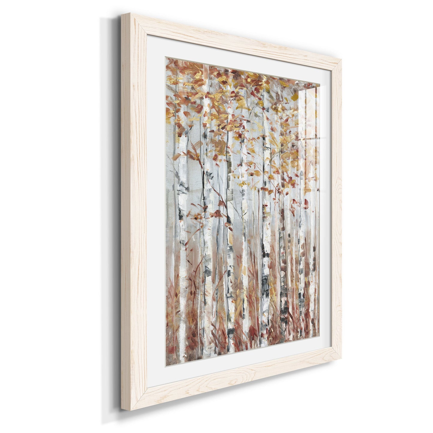 Copper Forest - Premium Framed Print - Distressed Barnwood Frame - Ready to Hang