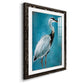 Great Blue Heron I - Premium Framed Print - Distressed Barnwood Frame - Ready to Hang