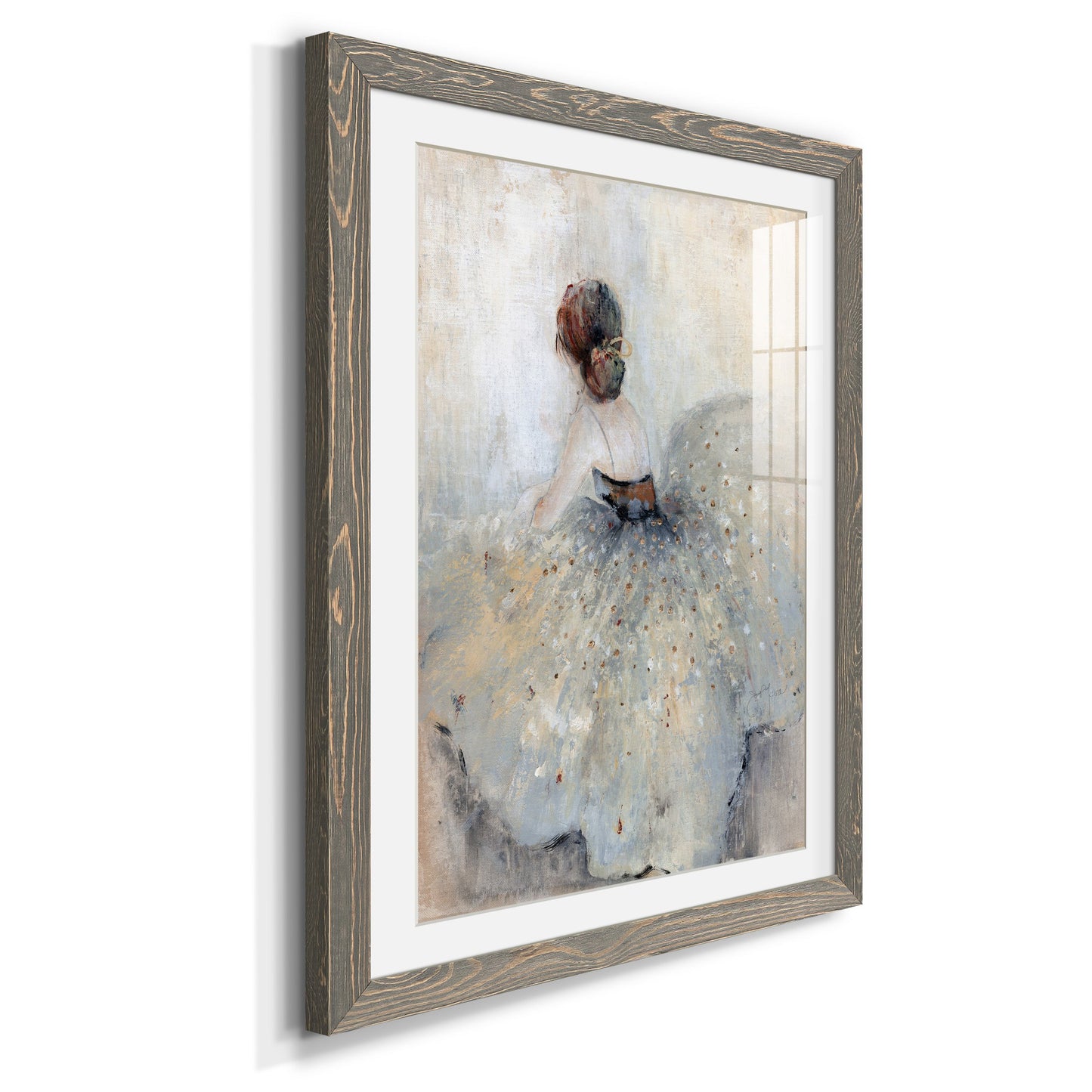 At A Glance - Premium Framed Print - Distressed Barnwood Frame - Ready to Hang