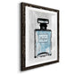 Blue Wash Perfume - Premium Framed Print - Distressed Barnwood Frame - Ready to Hang