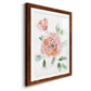 Rose Contour - Barnwood Framed Art Print