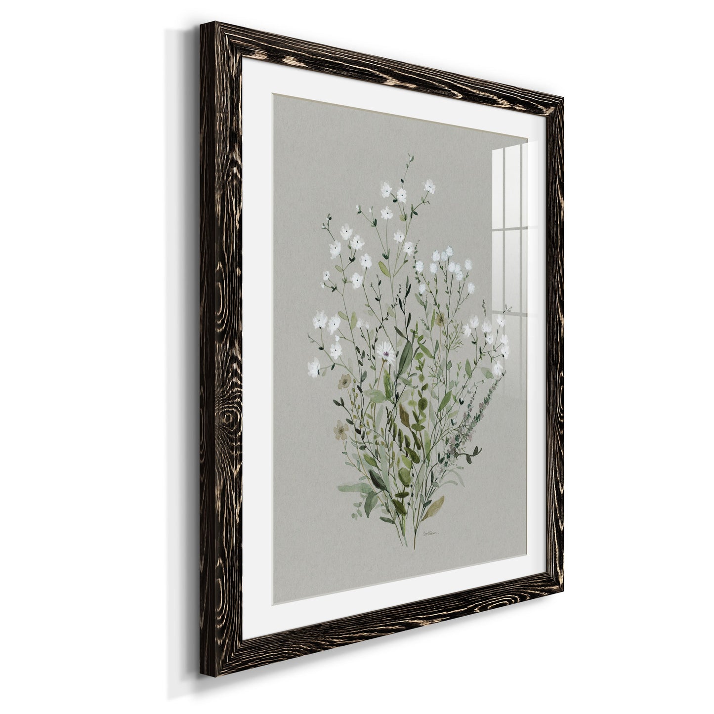 Bouquet of Grace II - Premium Framed Print - Distressed Barnwood Frame - Ready to Hang