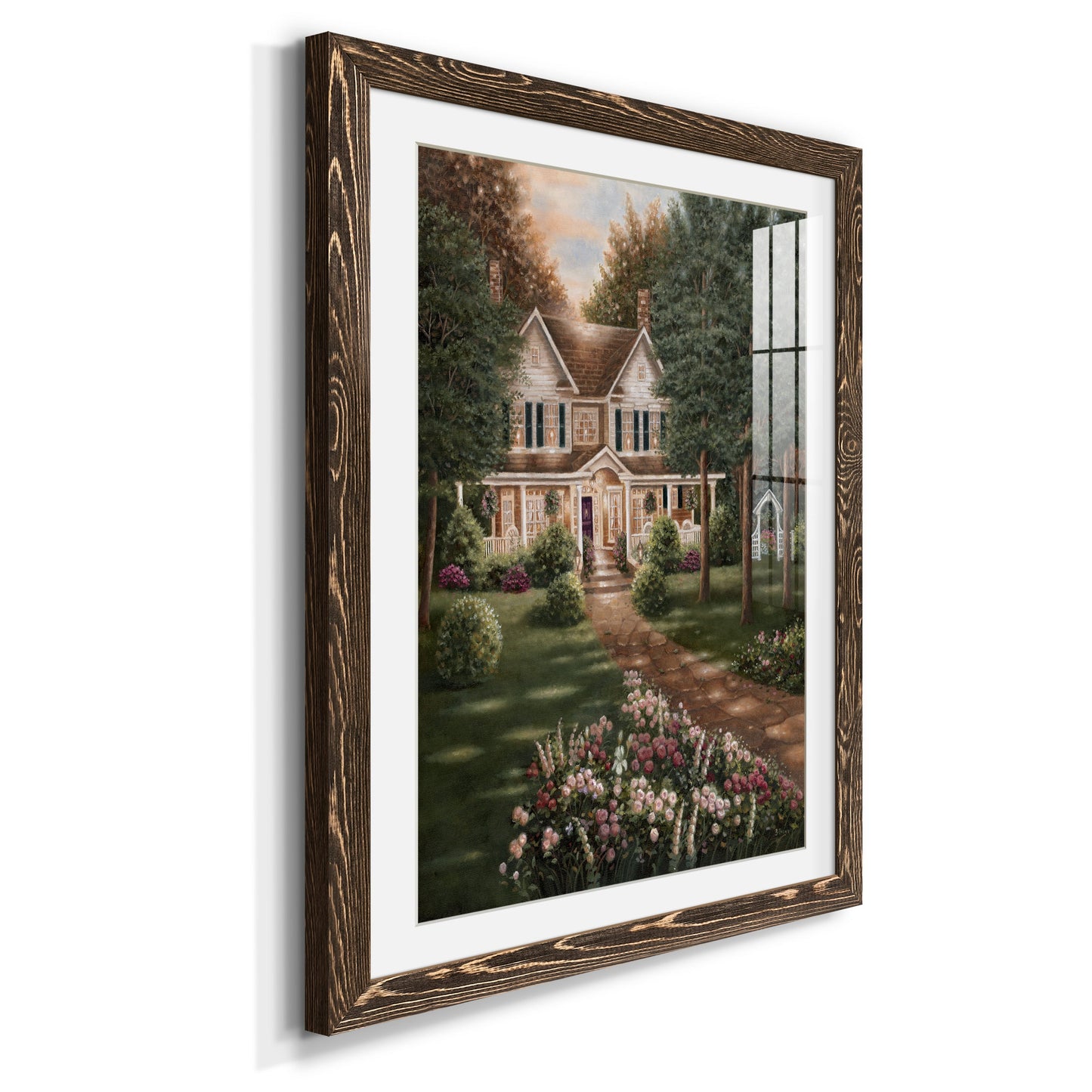 Carolina Evening I - Premium Framed Print - Distressed Barnwood Frame - Ready to Hang