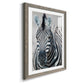 Namibia Zebra - Premium Framed Print - Distressed Barnwood Frame - Ready to Hang