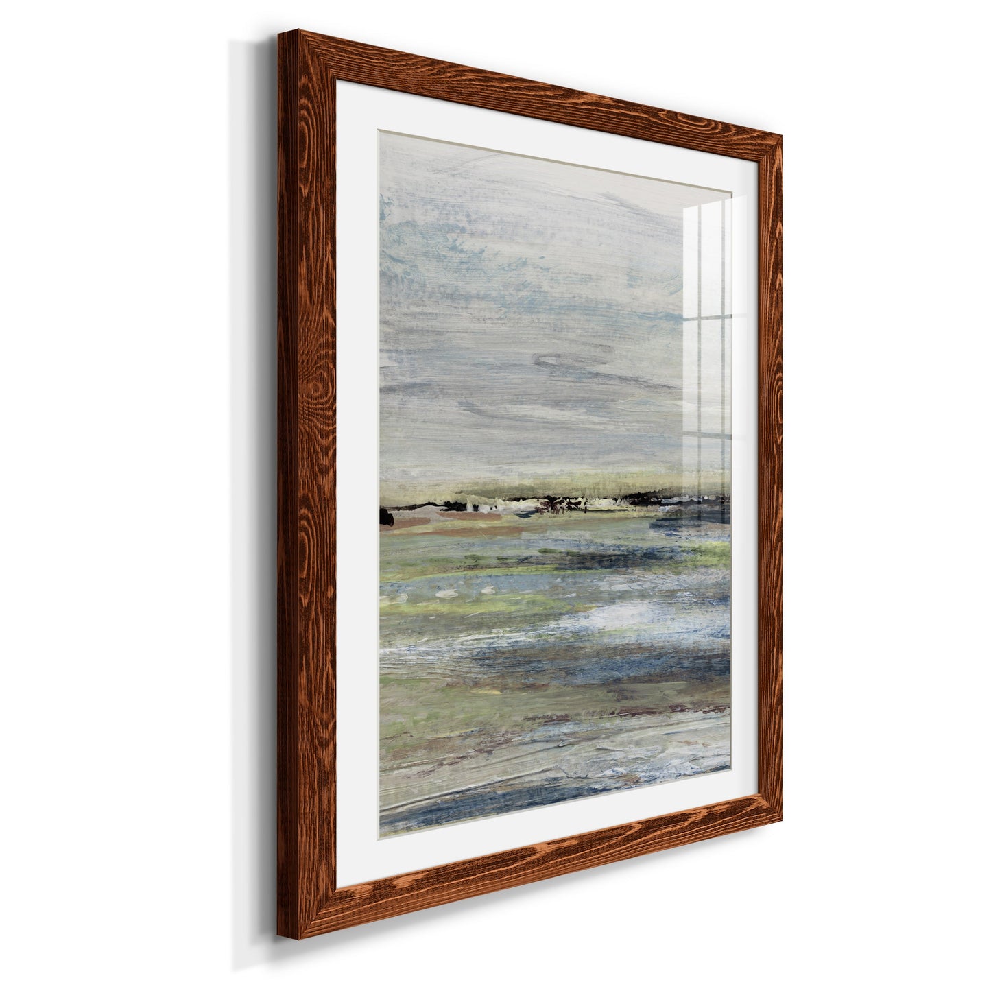 Wetlands I - Premium Framed Print - Distressed Barnwood Frame - Ready to Hang