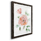 Rose Contour - Barnwood Framed Art Print