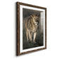 Morning Walk in Masai Mara - Premium Framed Print - Distressed Barnwood Frame - Ready to Hang