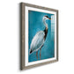 Great Blue Heron I - Premium Framed Print - Distressed Barnwood Frame - Ready to Hang