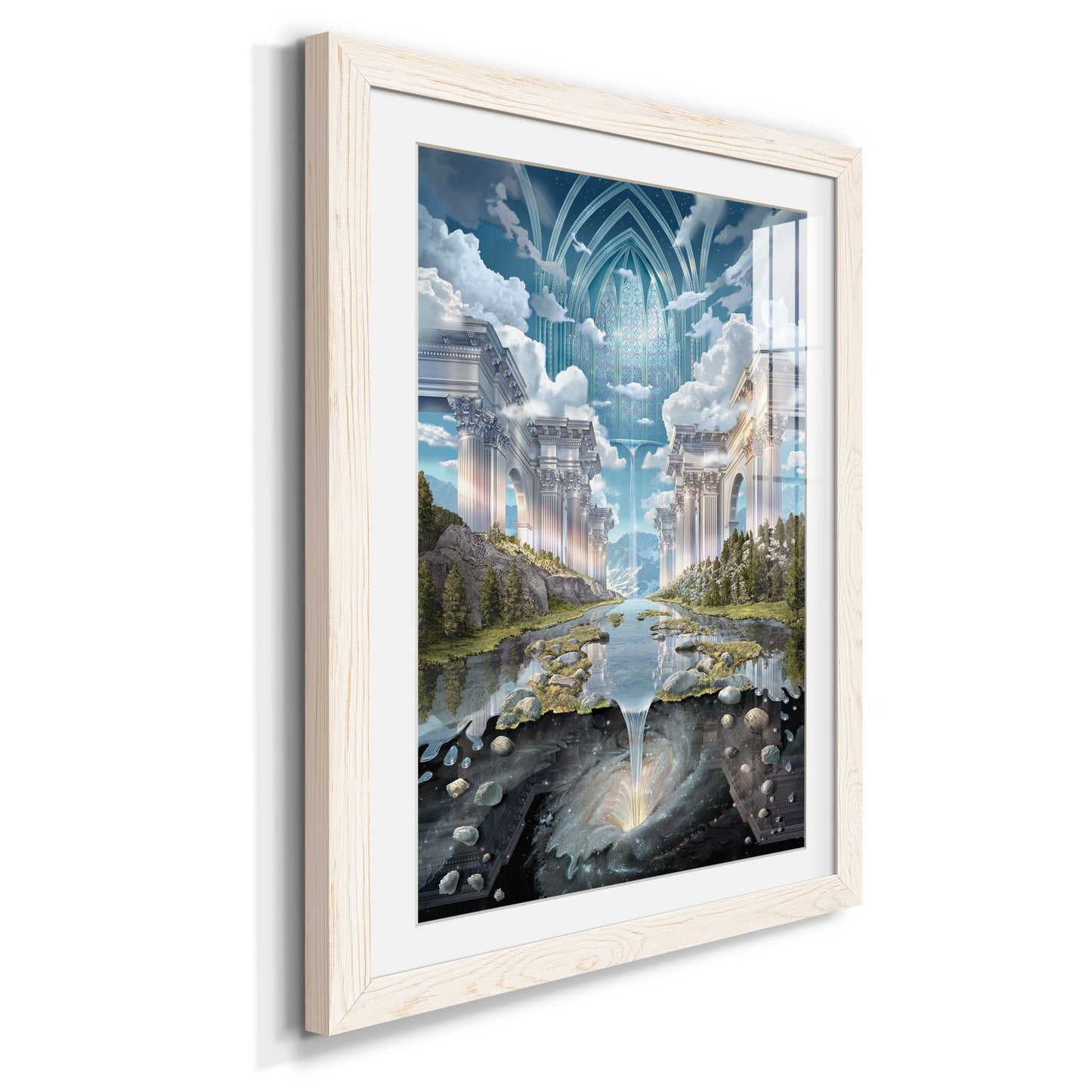 Genesis II - Premium Framed Print - Distressed Barnwood Frame - Ready to Hang