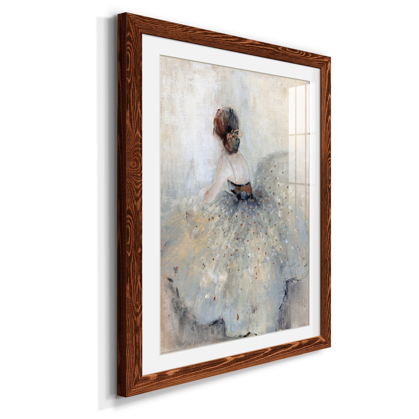 At A Glance - Premium Framed Print - Distressed Barnwood Frame - Ready to Hang