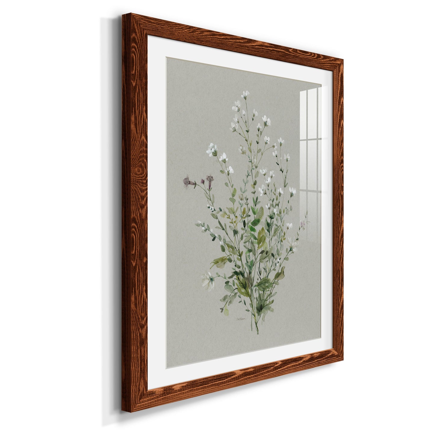 Bouquet of Grace I - Premium Framed Print - Distressed Barnwood Frame - Ready to Hang