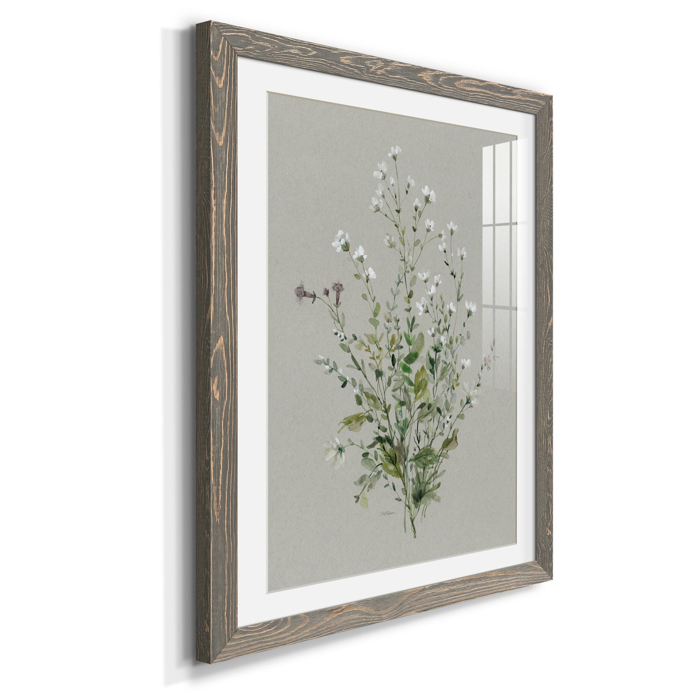 Bouquet of Grace I - Premium Framed Print - Distressed Barnwood Frame - Ready to Hang