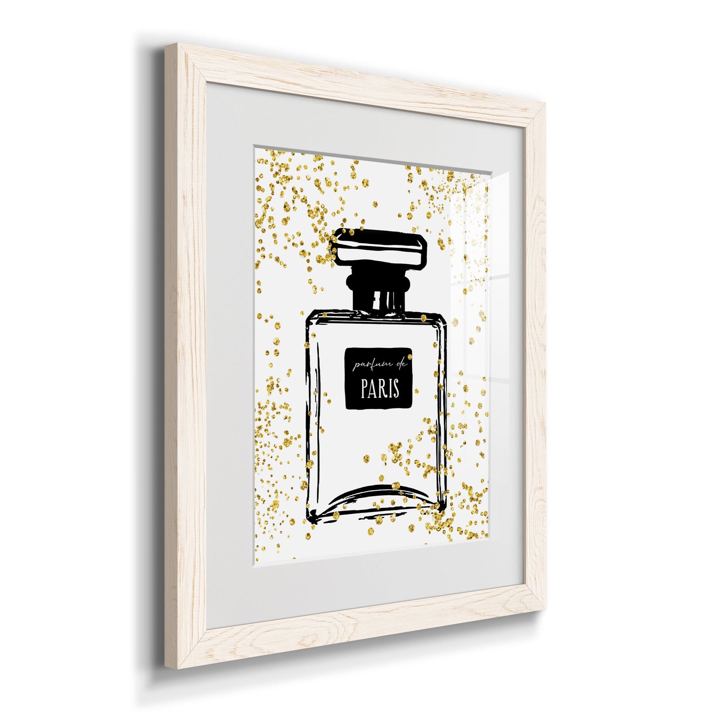 Glitter Perfume I - Premium Framed Print - Distressed Barnwood Frame - Ready to Hang