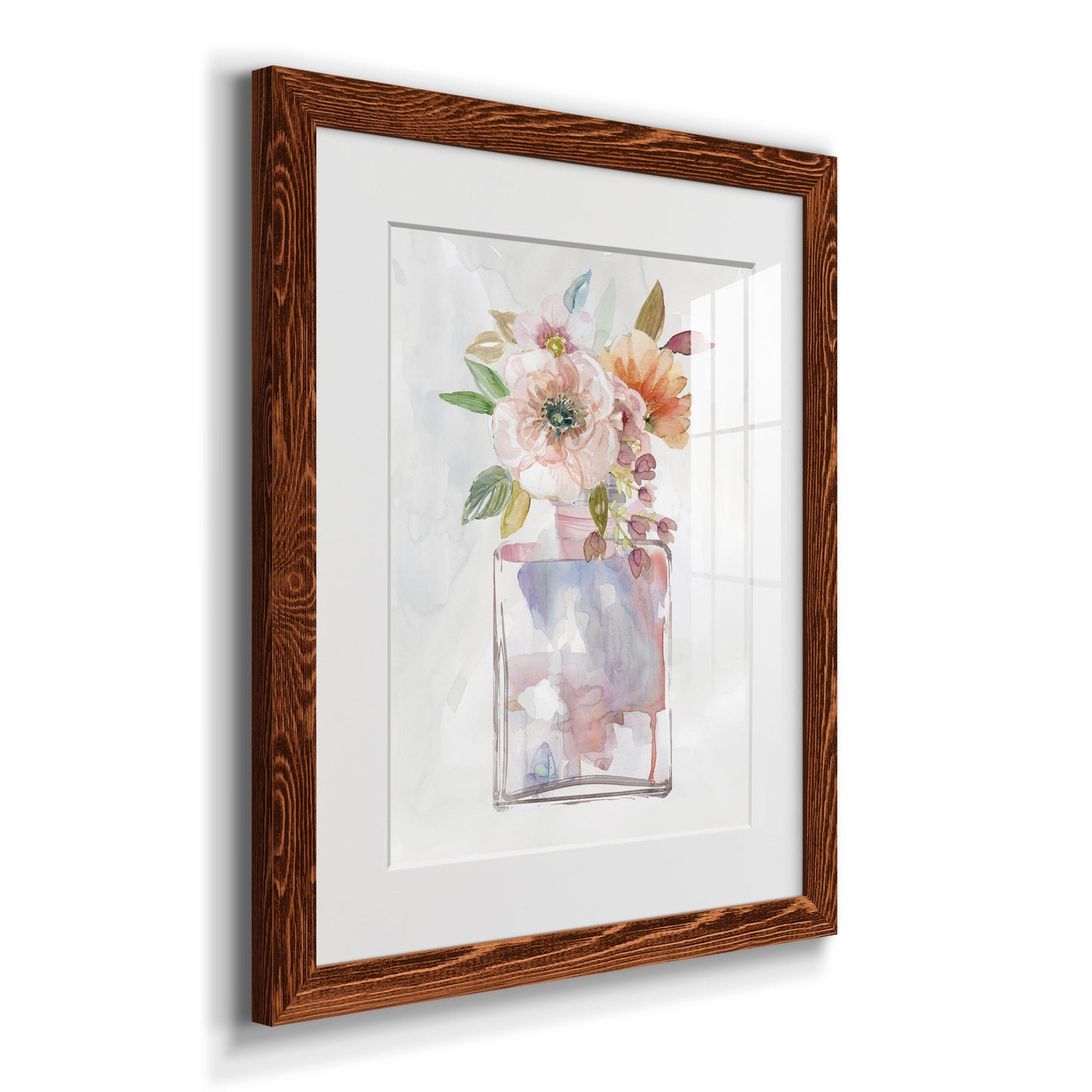 Mini Bouquet II - Premium Framed Print - Distressed Barnwood Frame - Ready to Hang