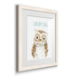 Dream Big Owl - Premium Framed Print - Distressed Barnwood Frame - Ready to Hang