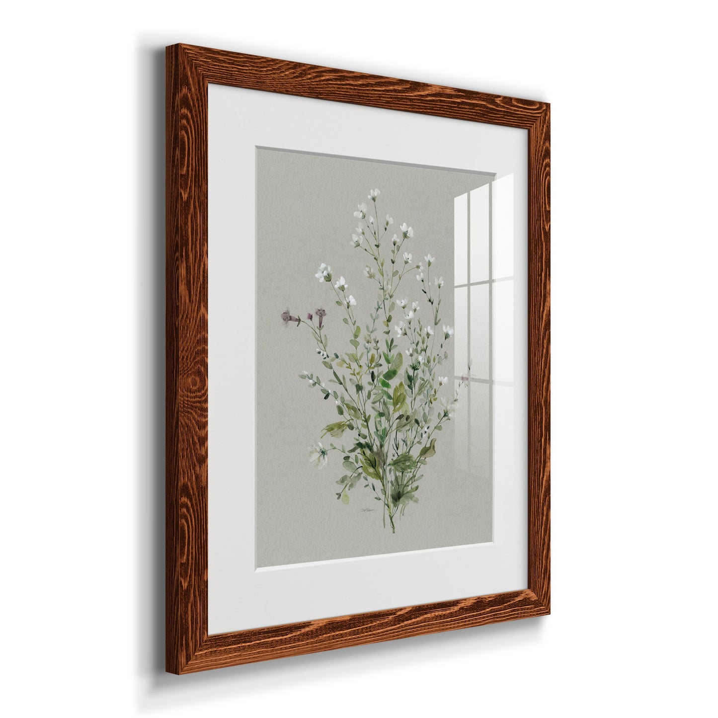 Bouquet of Grace I - Premium Framed Print - Distressed Barnwood Frame - Ready to Hang