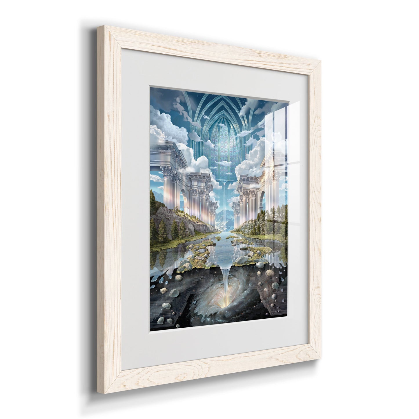 Genesis II - Premium Framed Print - Distressed Barnwood Frame - Ready to Hang