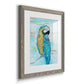 Island Parrot I - Premium Framed Print - Distressed Barnwood Frame - Ready to Hang