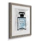 Blue Wash Perfume - Premium Framed Print - Distressed Barnwood Frame - Ready to Hang