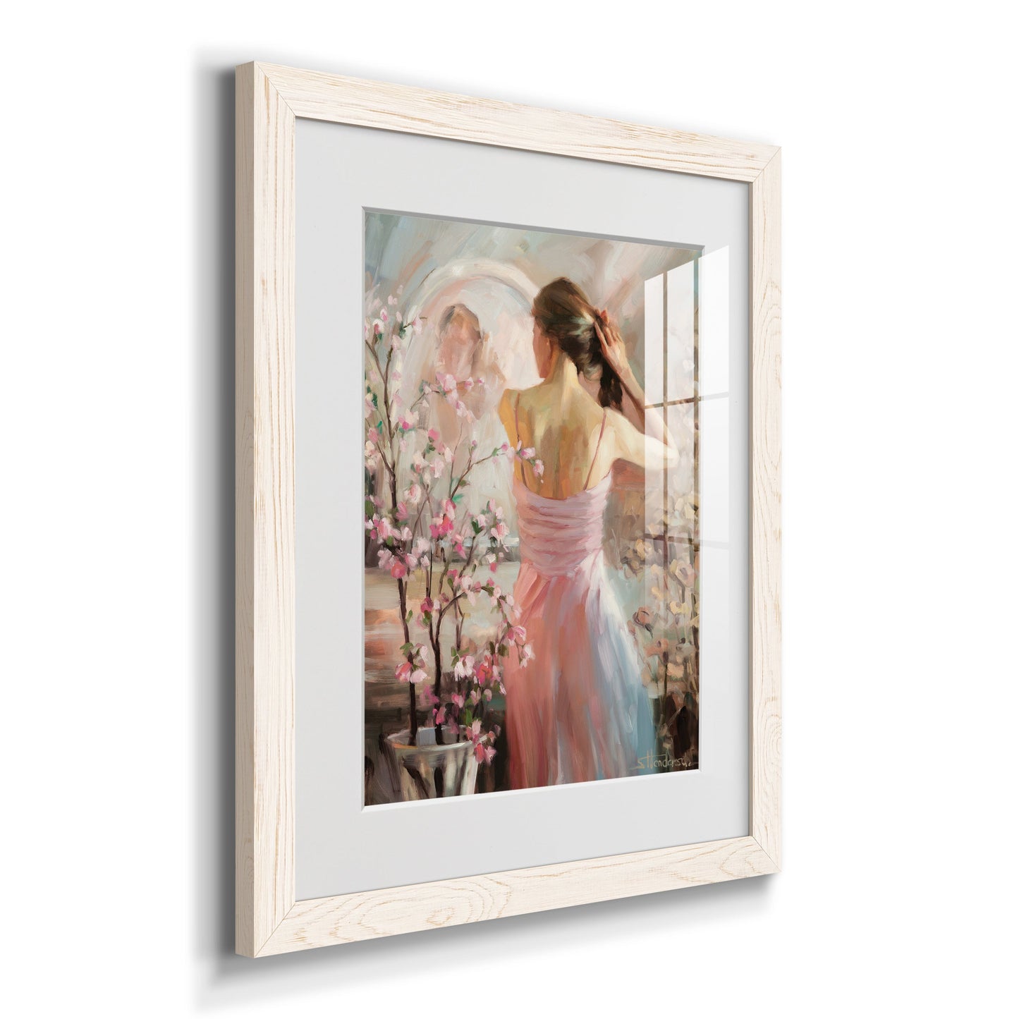 Evening Ahead - Premium Framed Print - Distressed Barnwood Frame - Ready to Hang