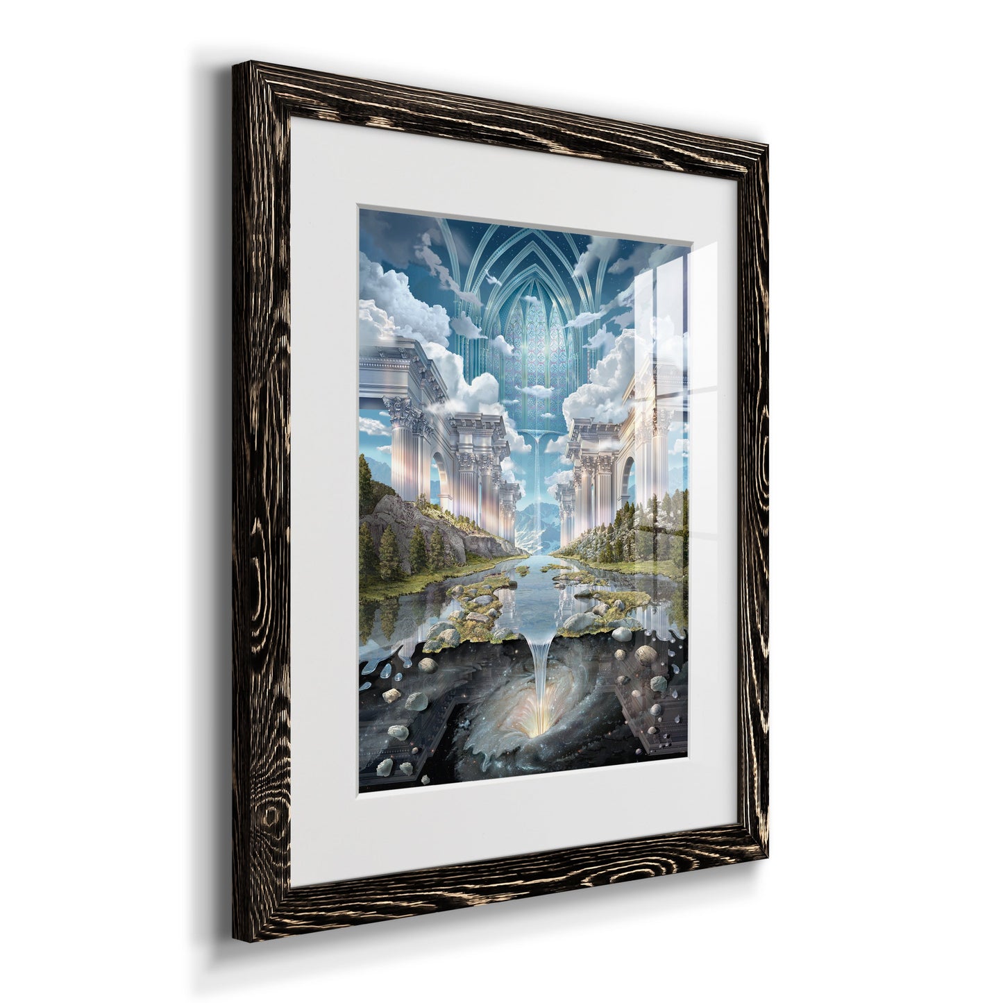 Genesis II - Premium Framed Print - Distressed Barnwood Frame - Ready to Hang