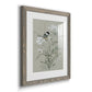 Bouquet of Grace Bird I - Barnwood Framed Art Print