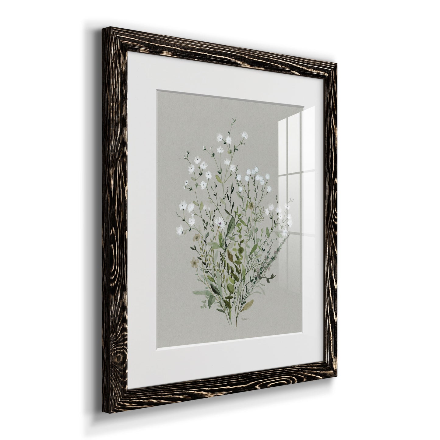 Bouquet of Grace II - Premium Framed Print - Distressed Barnwood Frame - Ready to Hang