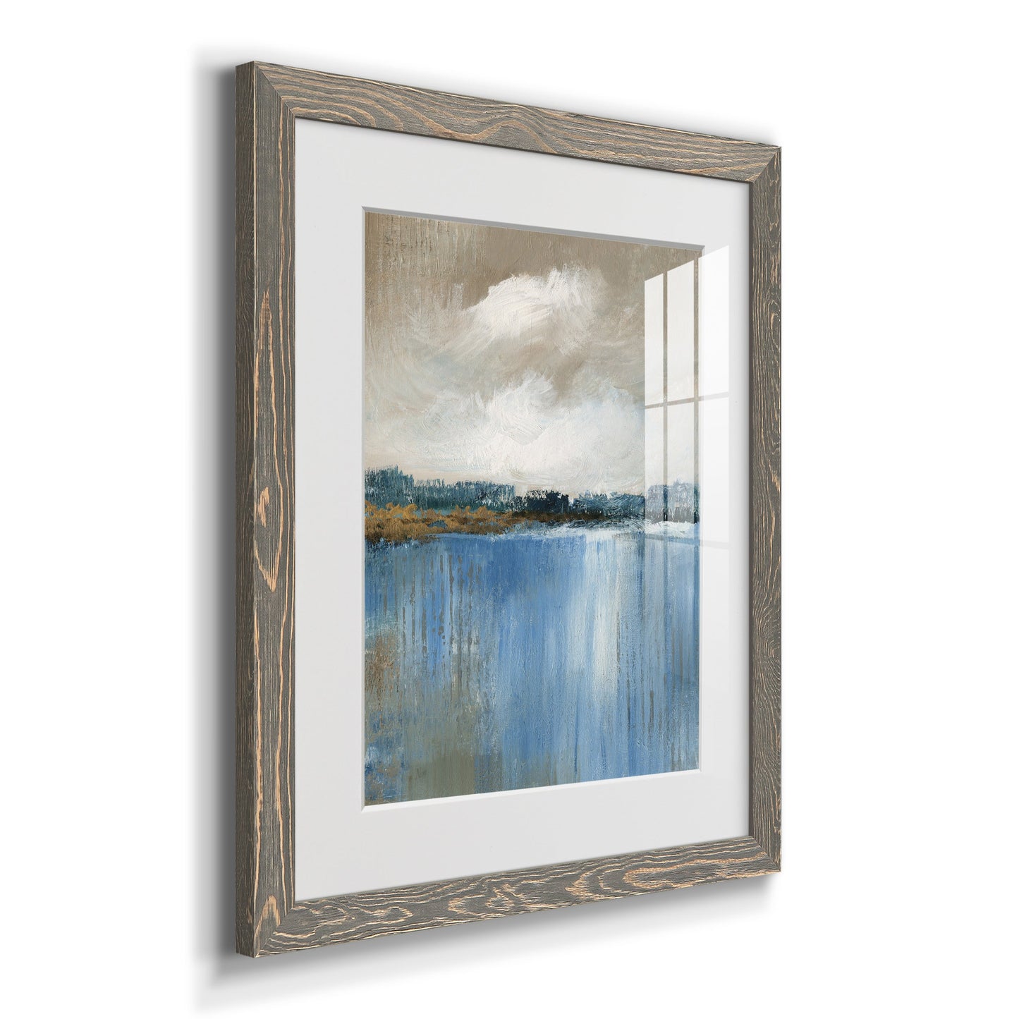 Wind and Water - Premium Framed Print - Distressed Barnwood Frame - Ready to Hang