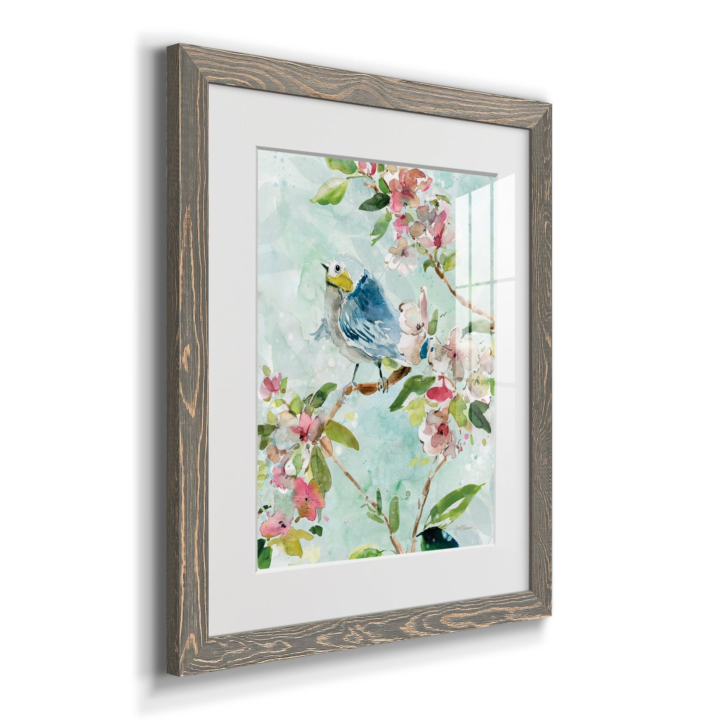 Asbury Garden Song II - Premium Framed Print - Distressed Barnwood Frame - Ready to Hang