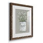 Bouquet of Grace Bucket Together - Premium Framed Print - Distressed Barnwood Frame - Ready to Hang