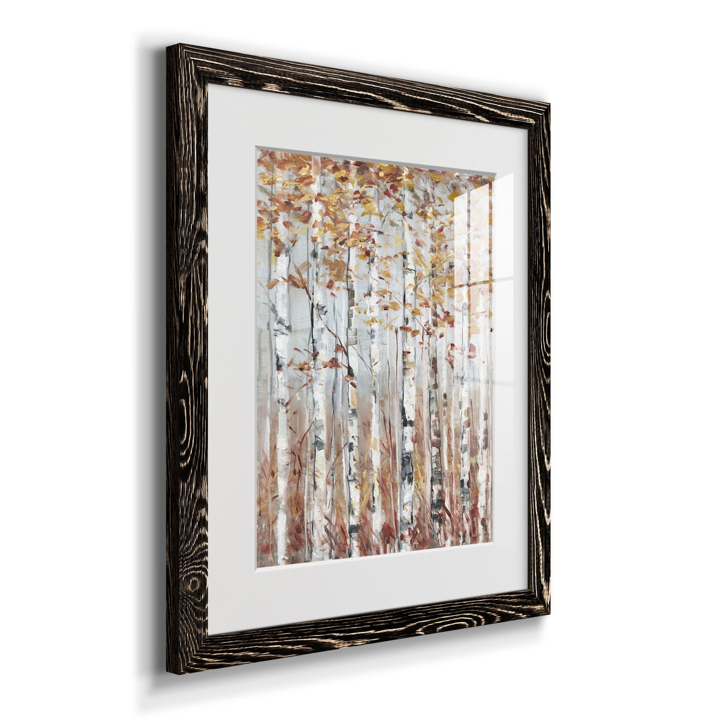 Copper Forest - Premium Framed Print - Distressed Barnwood Frame - Ready to Hang