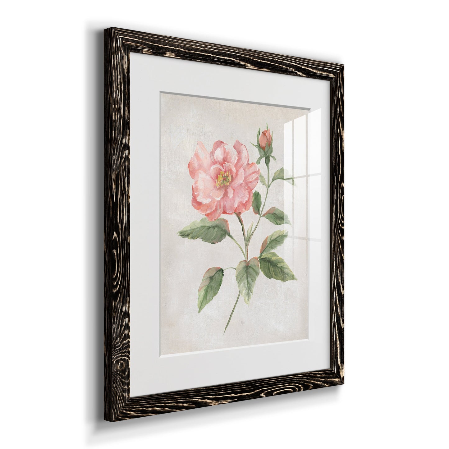 Grandiflora II - Premium Framed Print - Distressed Barnwood Frame - Ready to Hang