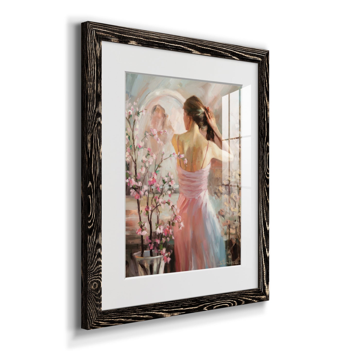 Evening Ahead - Premium Framed Print - Distressed Barnwood Frame - Ready to Hang