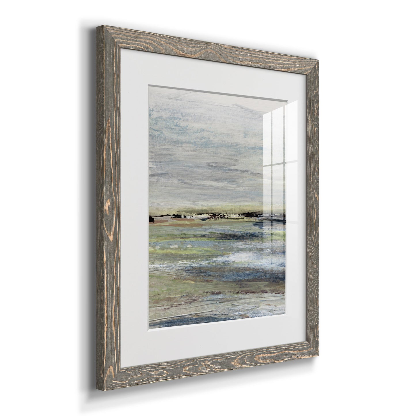 Wetlands I - Premium Framed Print - Distressed Barnwood Frame - Ready to Hang