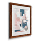 Modern Geo - Premium Framed Print - Distressed Barnwood Frame - Ready to Hang