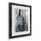 Namibia Zebra - Premium Framed Print - Distressed Barnwood Frame - Ready to Hang