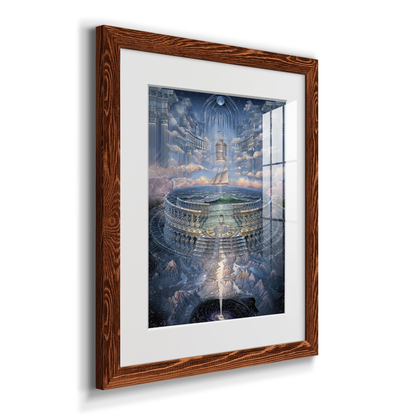 Solace II - Premium Framed Print - Distressed Barnwood Frame - Ready to Hang