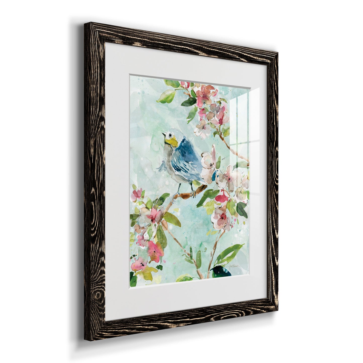 Asbury Garden Song II - Premium Framed Print - Distressed Barnwood Frame - Ready to Hang