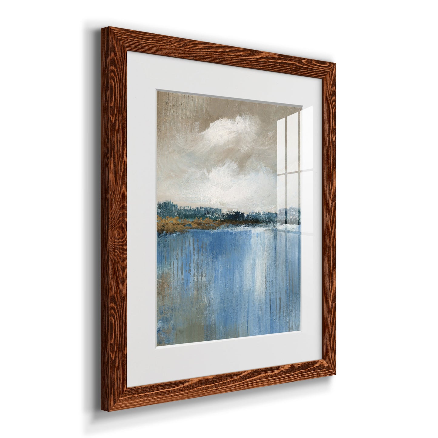 Wind and Water - Premium Framed Print - Distressed Barnwood Frame - Ready to Hang