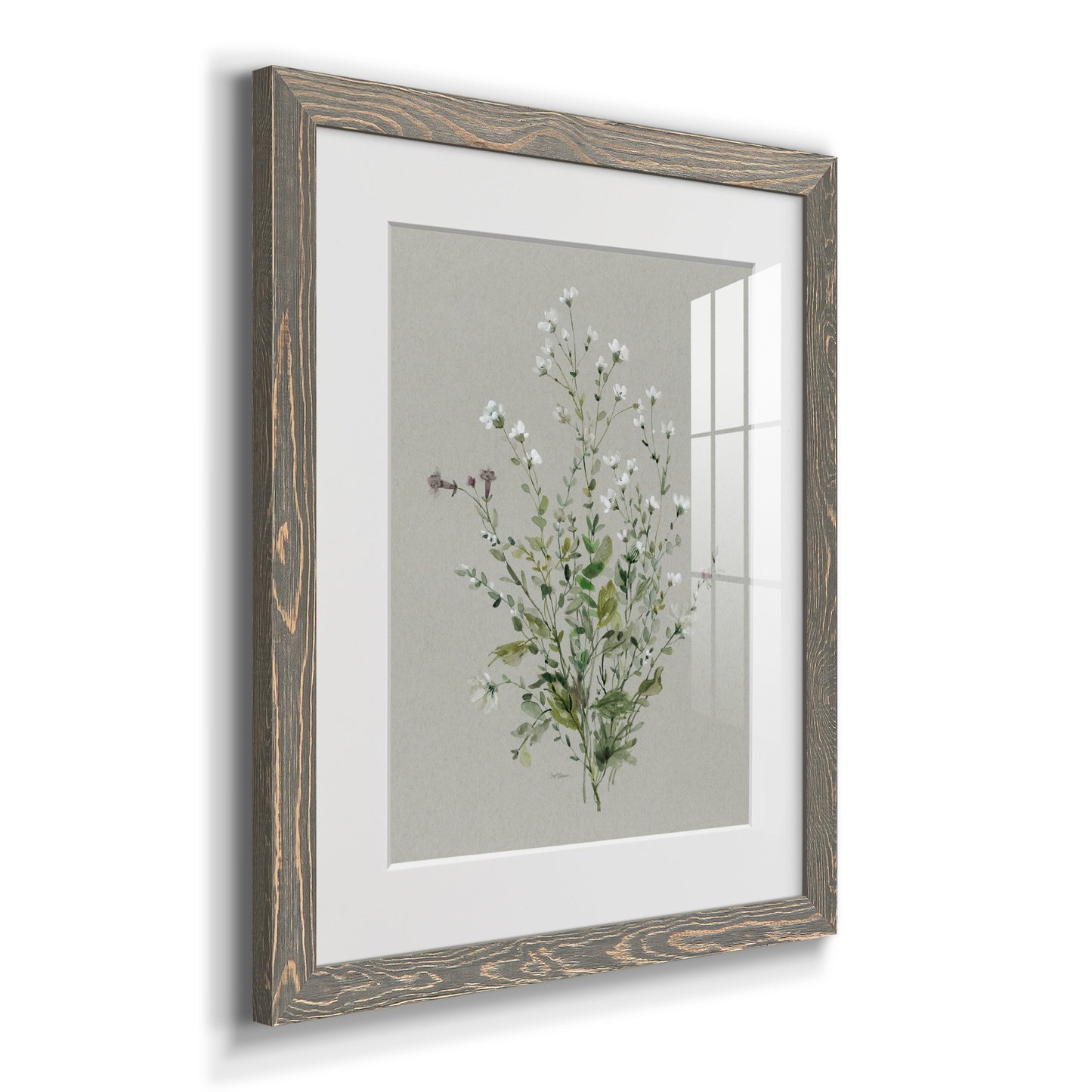 Bouquet of Grace I - Premium Framed Print - Distressed Barnwood Frame - Ready to Hang